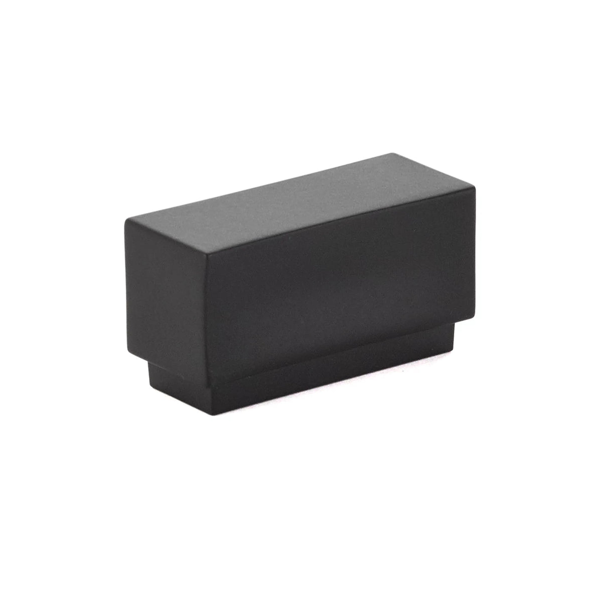 Emtek Cinder Cabinet Knob Flat Black 5/8 inch