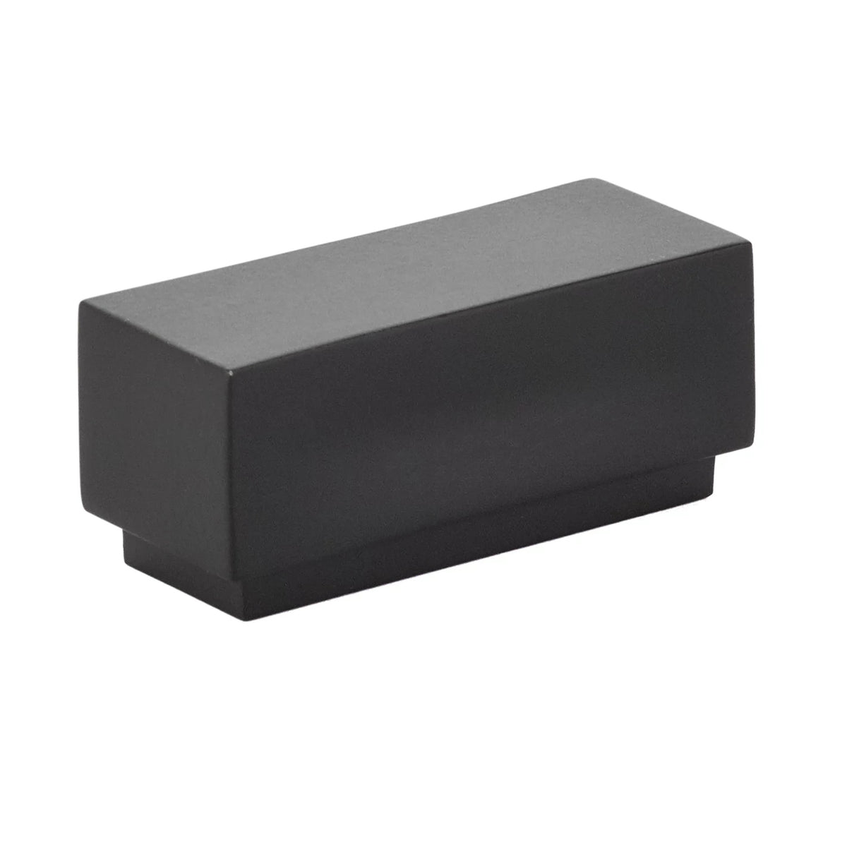 Emtek Cinder Cabinet Knob Flat Black 1 inch