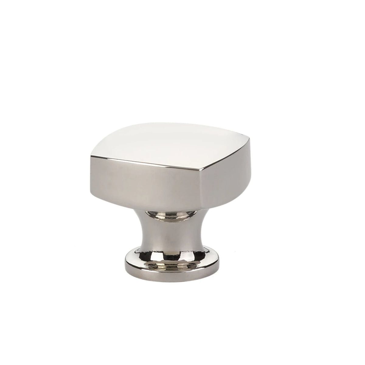 Emtek Freestone cabinet knob 1 ¼ inch in Polished Nickel - 86450US14