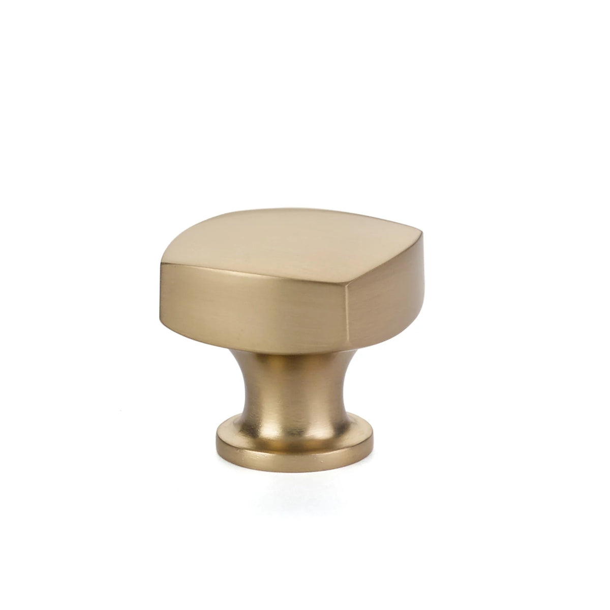Emtek Freestone cabinet knob 1 ¼ inch in Satin Brass - 86450US4
