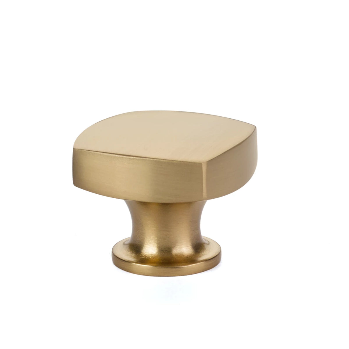 Emtek Freestone cabinet knob 1 ½ inch in Satin Brass - 86451US4