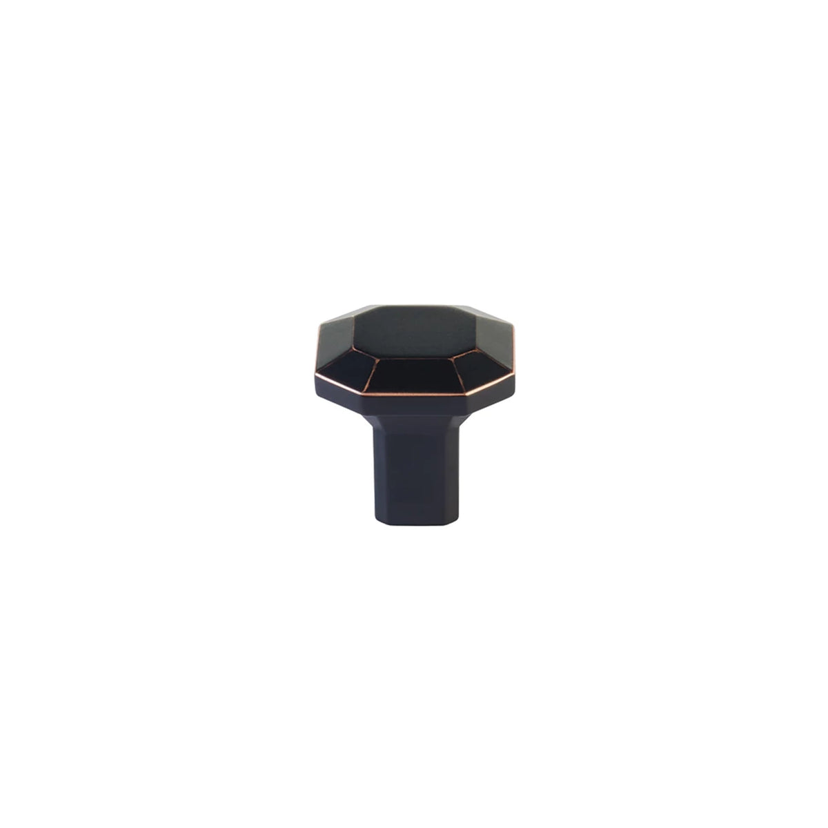Emtek Riviera Square Cabinet Knob Oil Rubbed Bronze - 86612US10B
