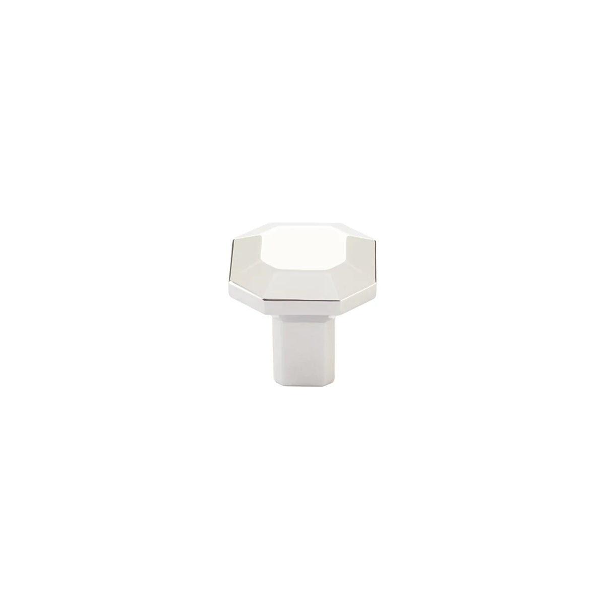 Emtek Riviera Square Cabinet Knob Polished Nickel - 86612US14