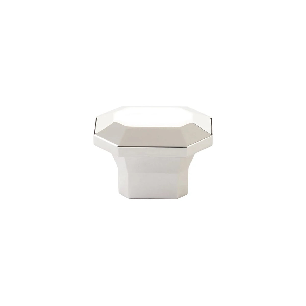 Emtek Riviera Rectangular Cabinet Knob Polished Nickel - 86613US14