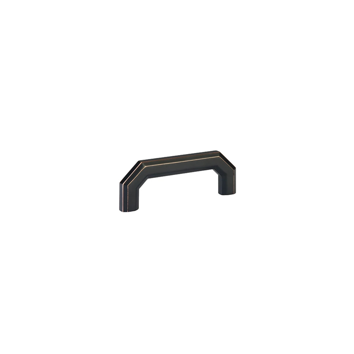 Emtek Riviera Cabinet Pull 3 ½″ center to center in Oil Rubbed Bronze – 86614US10B