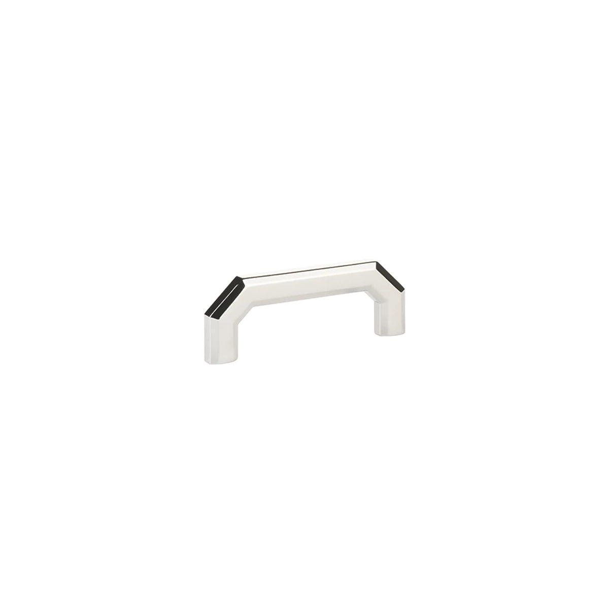 Emtek Riviera Cabinet Pull 3 ½″ center to center in Polished Nickel – 86614US14