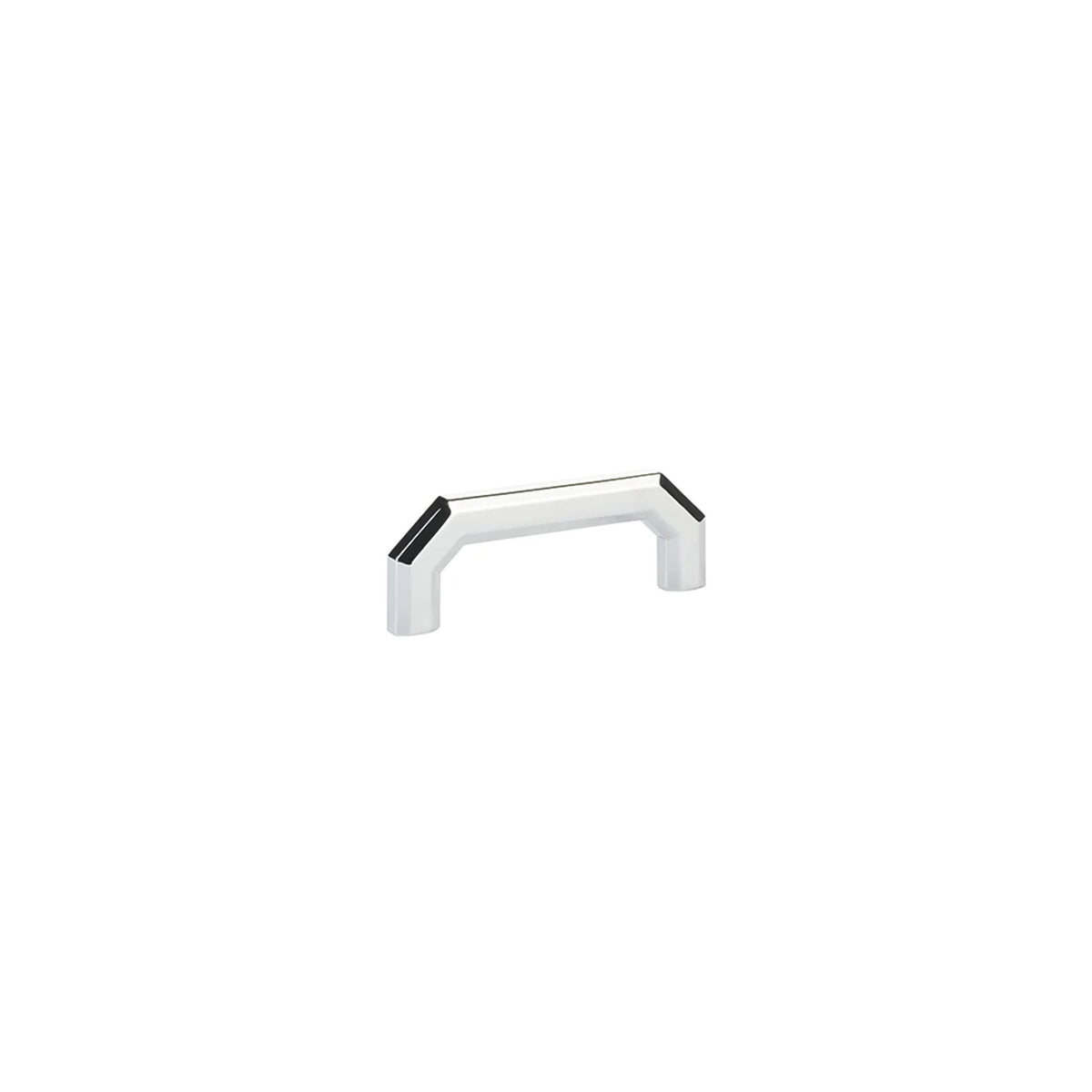 Emtek Riviera Cabinet Pull 3 ½″ center to center in Polished Chrome – 86614US26