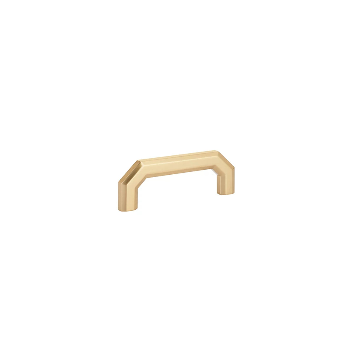 Emtek Riviera Cabinet Pull 3 ½″ center to center in Satin Brass – 86614US4