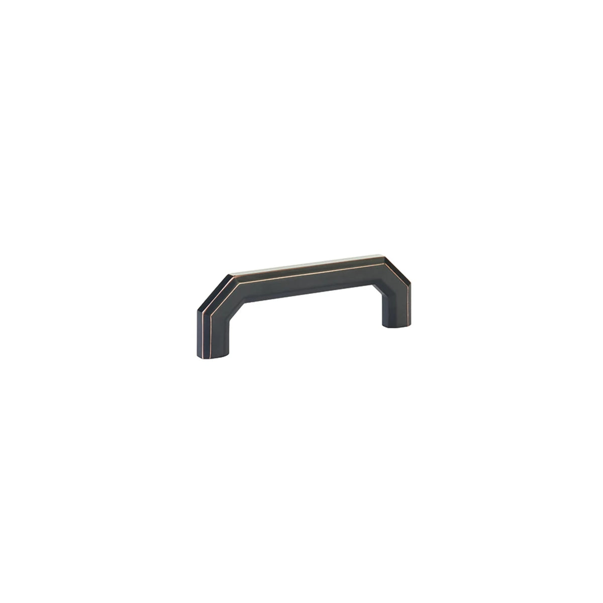 Emtek Riviera Cabinet Pull 4″ center to center in Oil Rubbed Bronze – 86615US10B