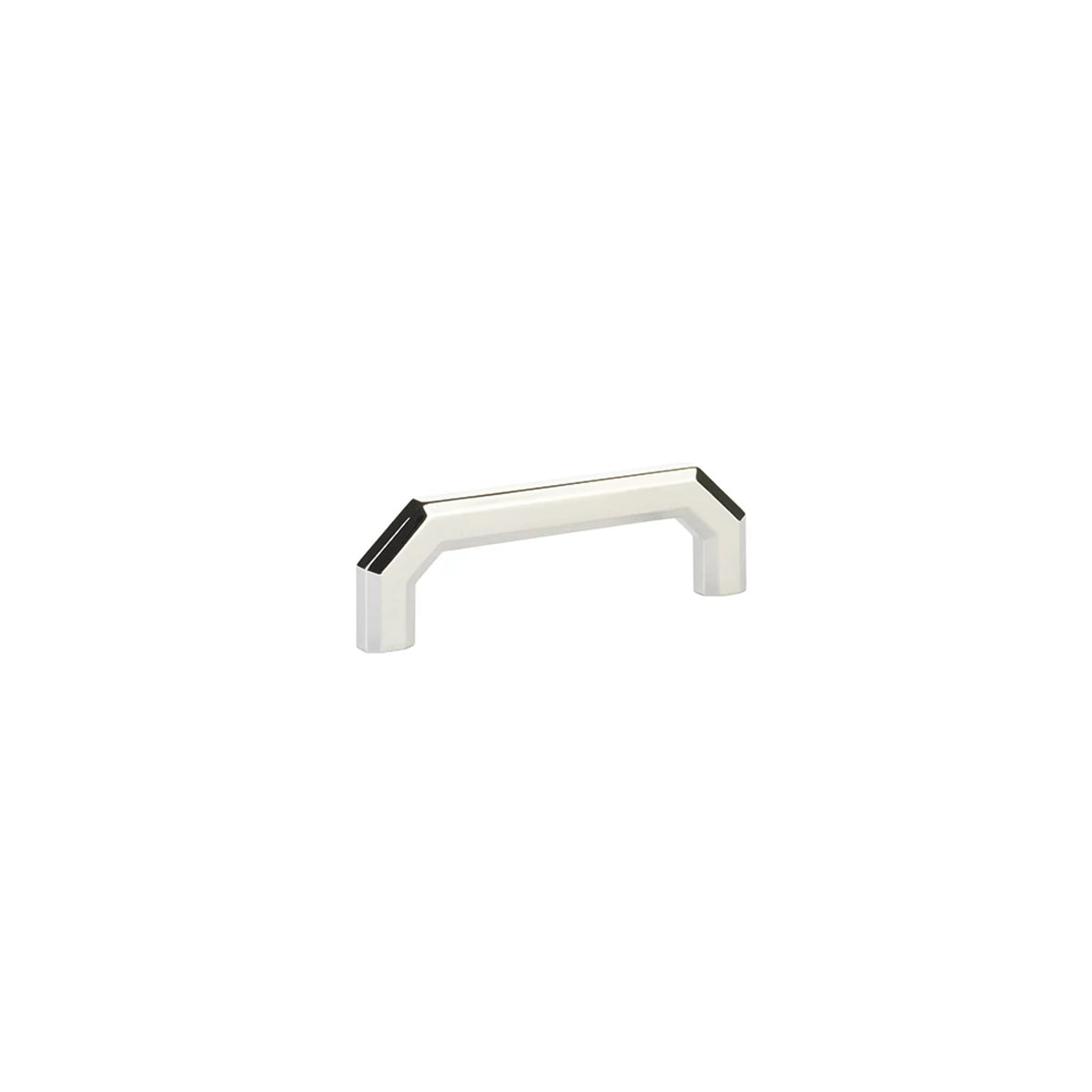 Emtek Riviera Cabinet Pull 4″ center to center in Polished Nickel – 86615US14
