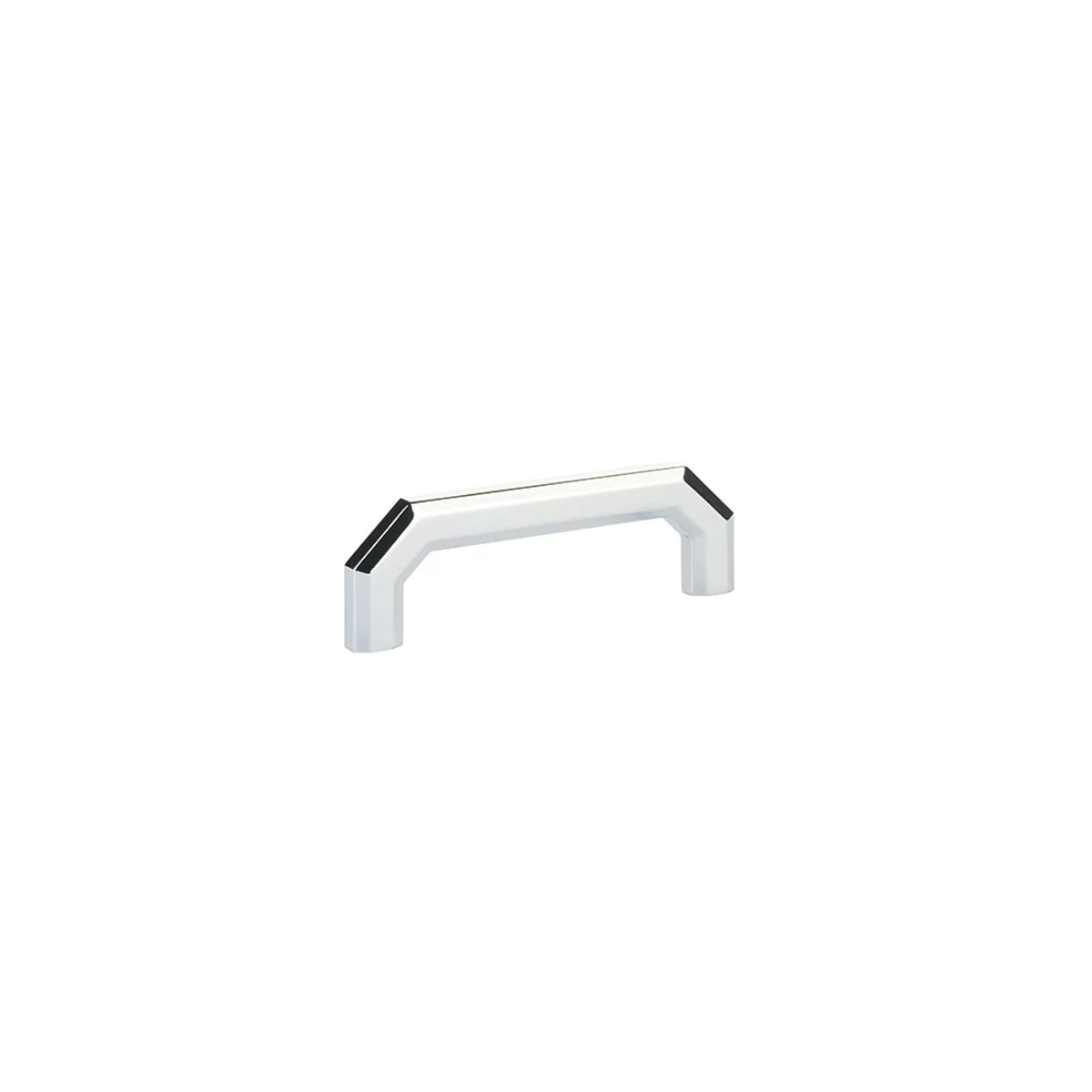 Emtek Riviera Cabinet Pull 4″ center to center in Polished Chrome – 86615US26