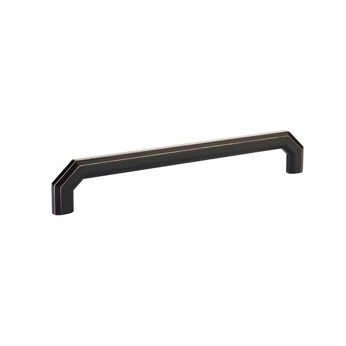 Emtek Riviera Cabinet Pull 8″ center to center in Oil Rubbed Bronze – 86618US10B