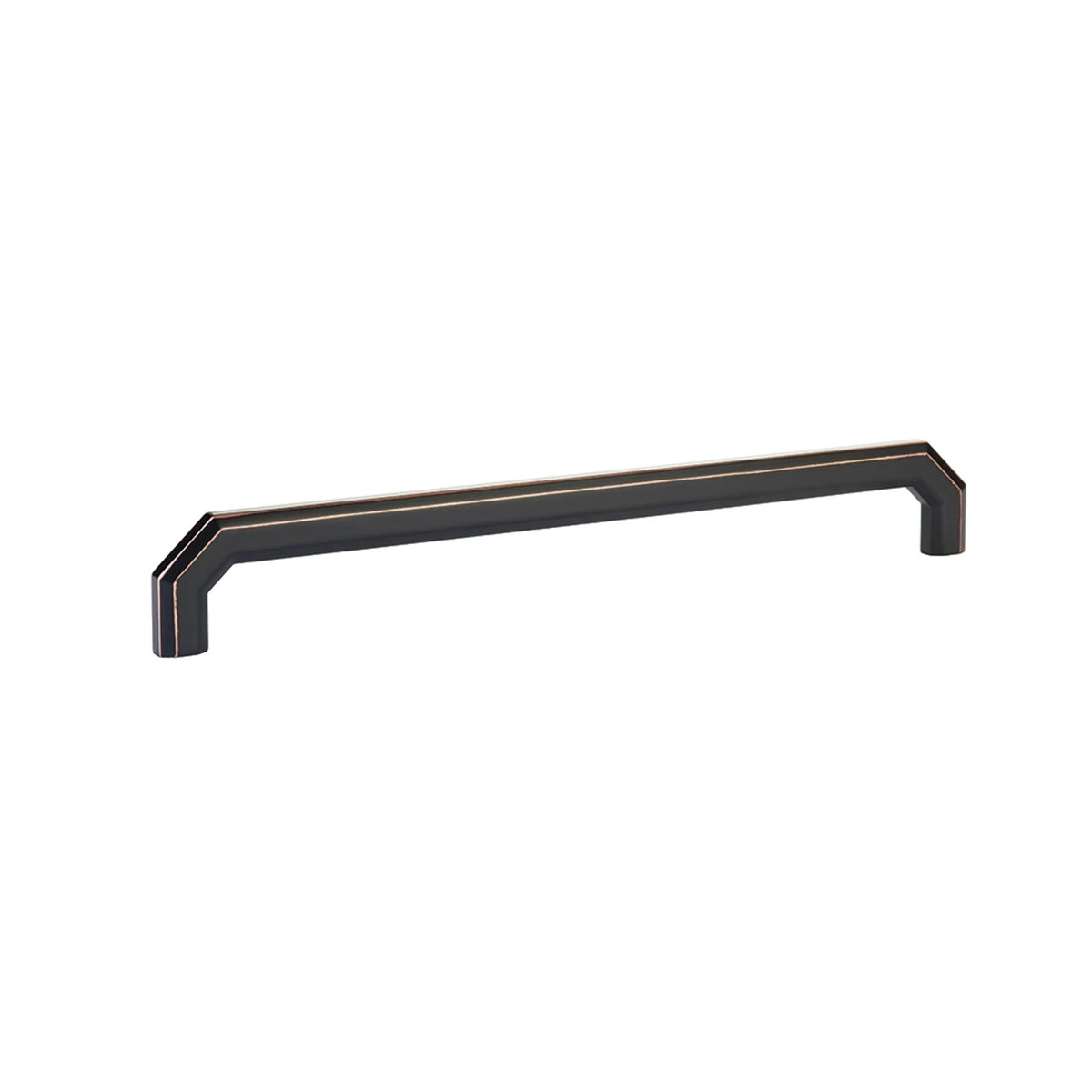 Emtek Riviera Cabinet Pull 10″ center to center in Oil Rubbed Bronze – 86619US10B