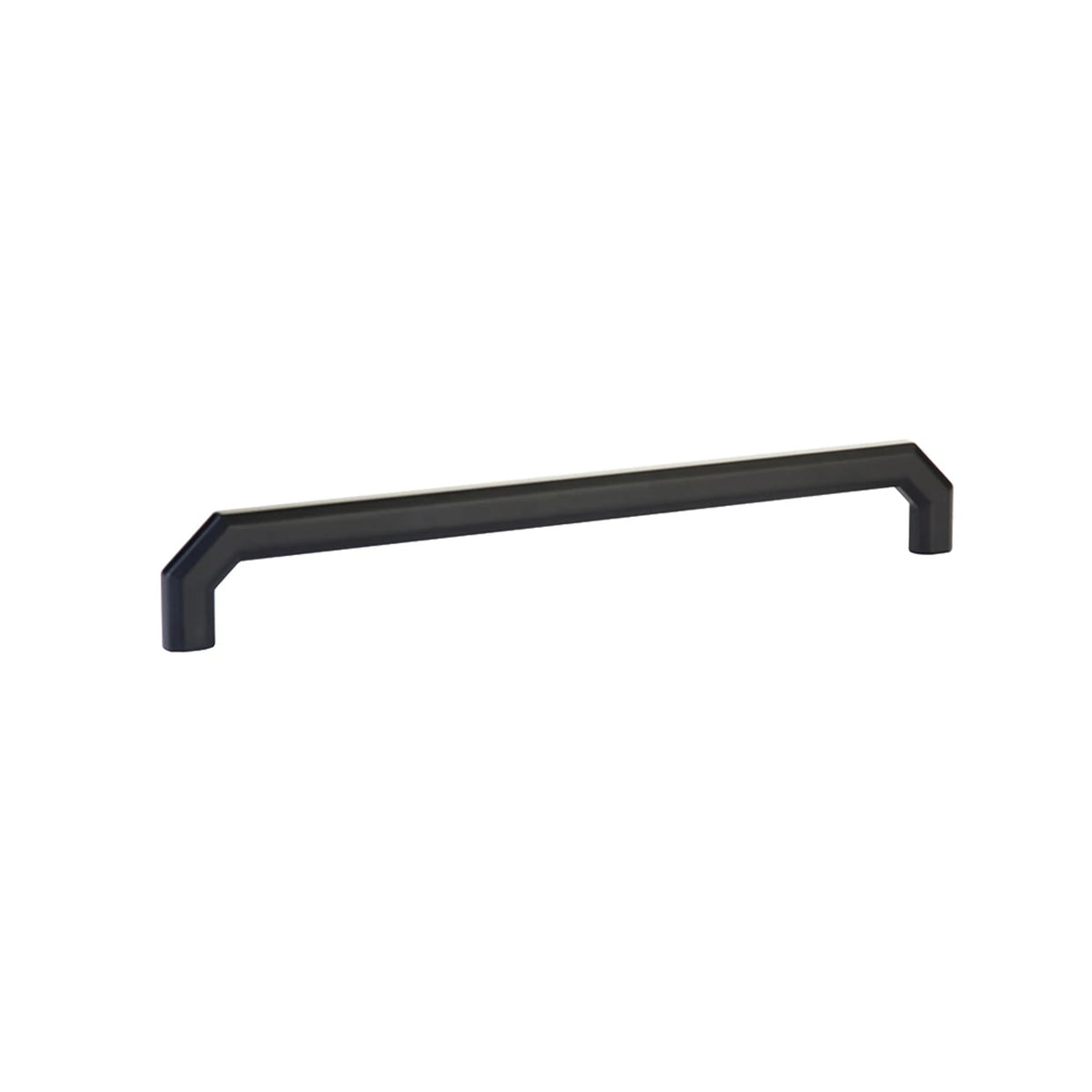Emtek Riviera Cabinet Pull 10″ center to center in Flat Black – 86619US19