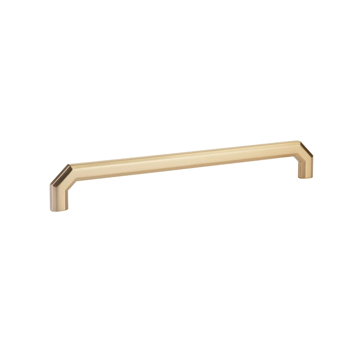 Emtek Riviera Cabinet Pull 10″ center to center in Satin Brass – 86619US4