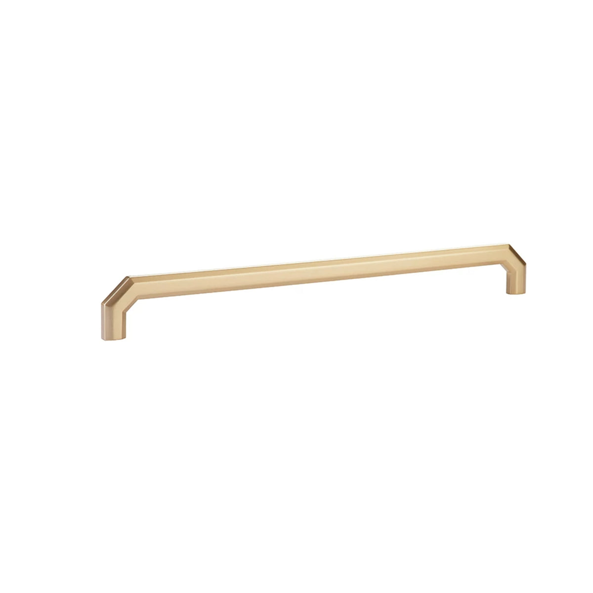 Emtek Riviera Cabinet Pull 12″ center to center in Satin Brass – 86620US4