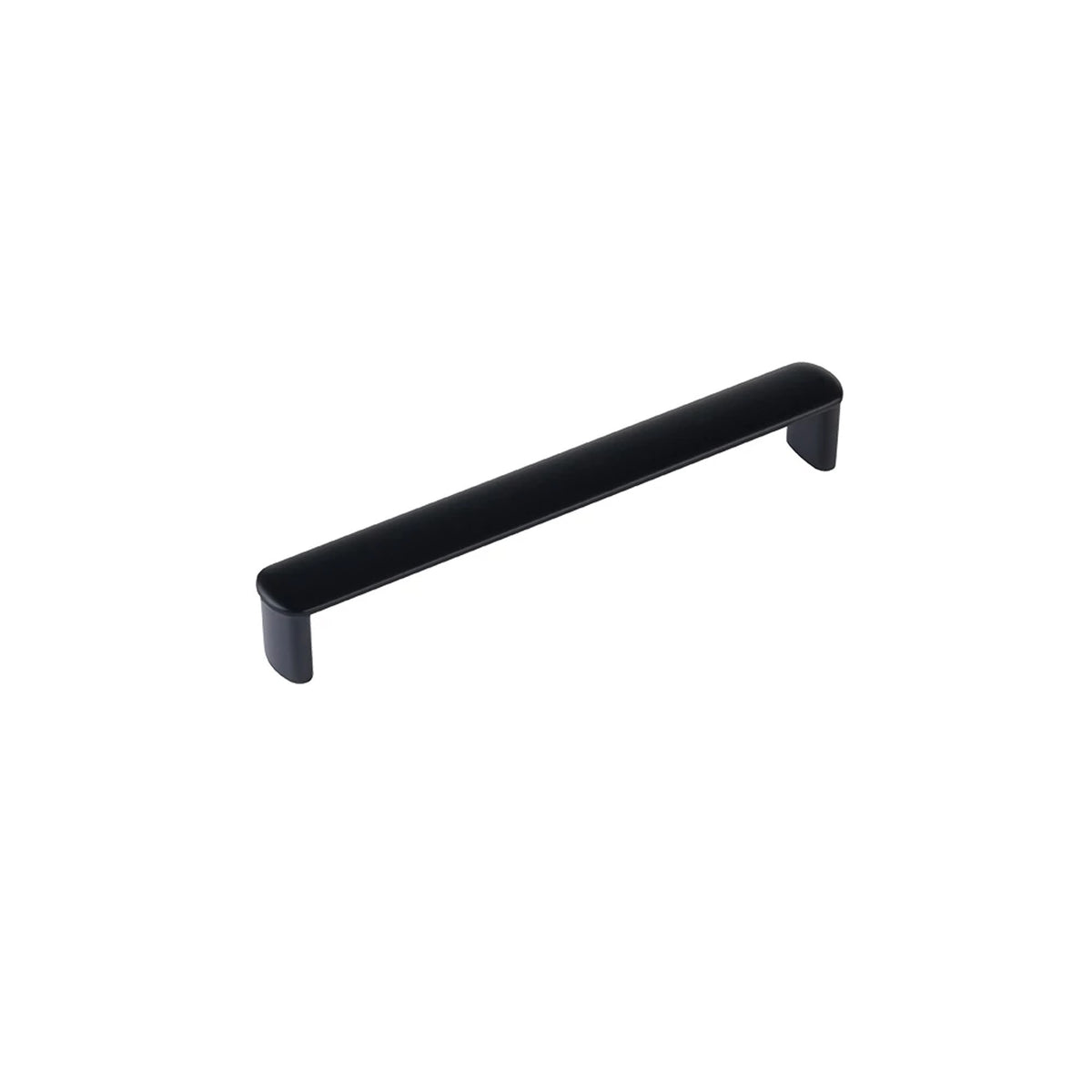 Emtek Habitat Cabinet Pull 6″ center to center in Flat Black – 86626US19