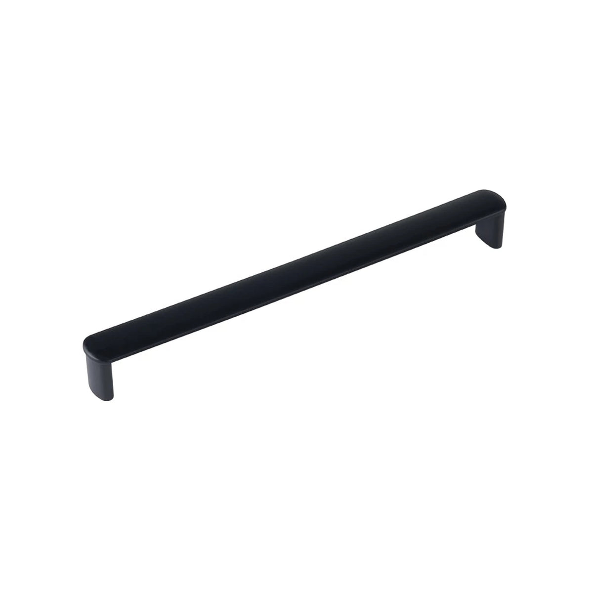 Emtek Habitat Cabinet Pull 8″ center to center in Flat Black – 86627US19