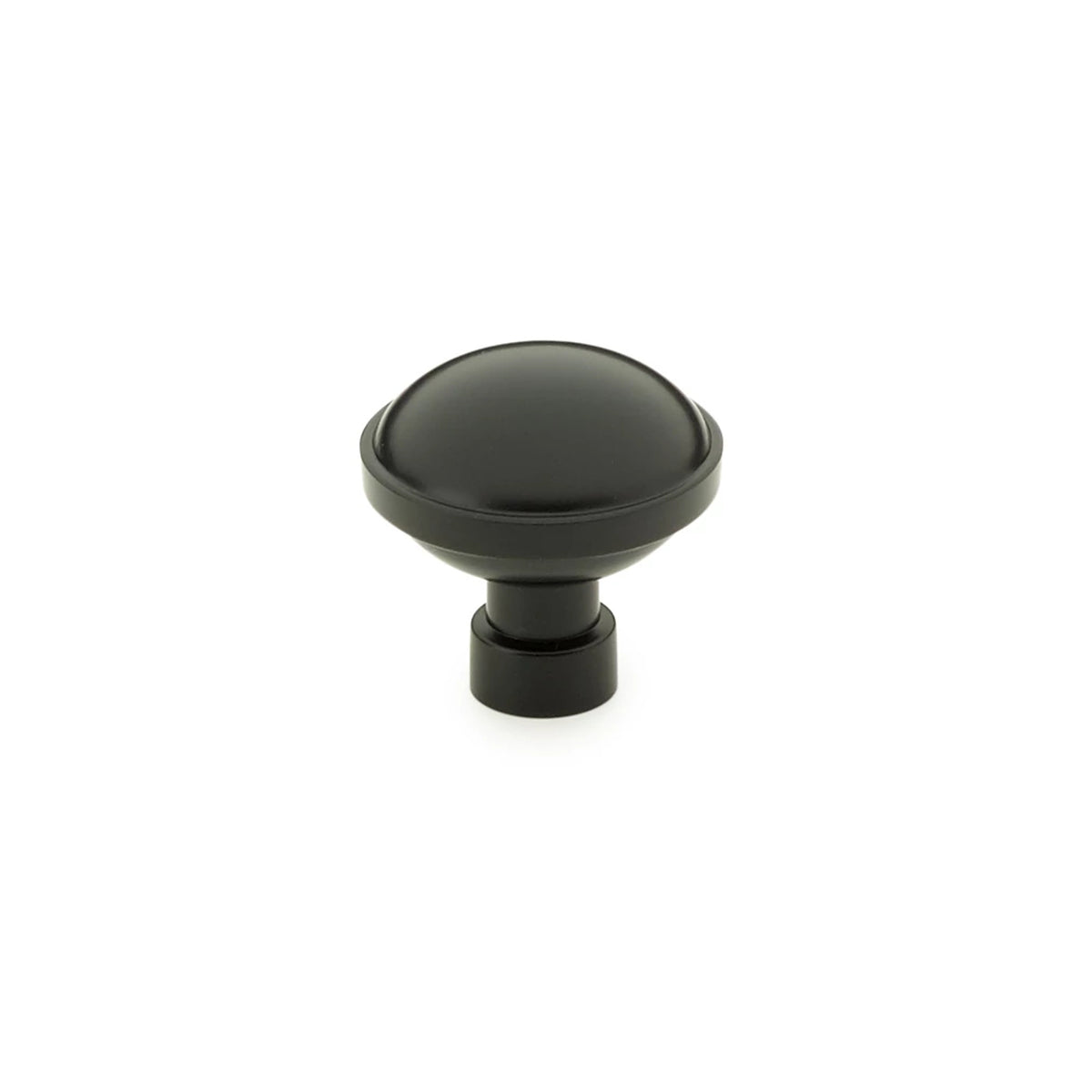 Emtek Brandt Cabinet Knob Flat Black 1 ¼ inch