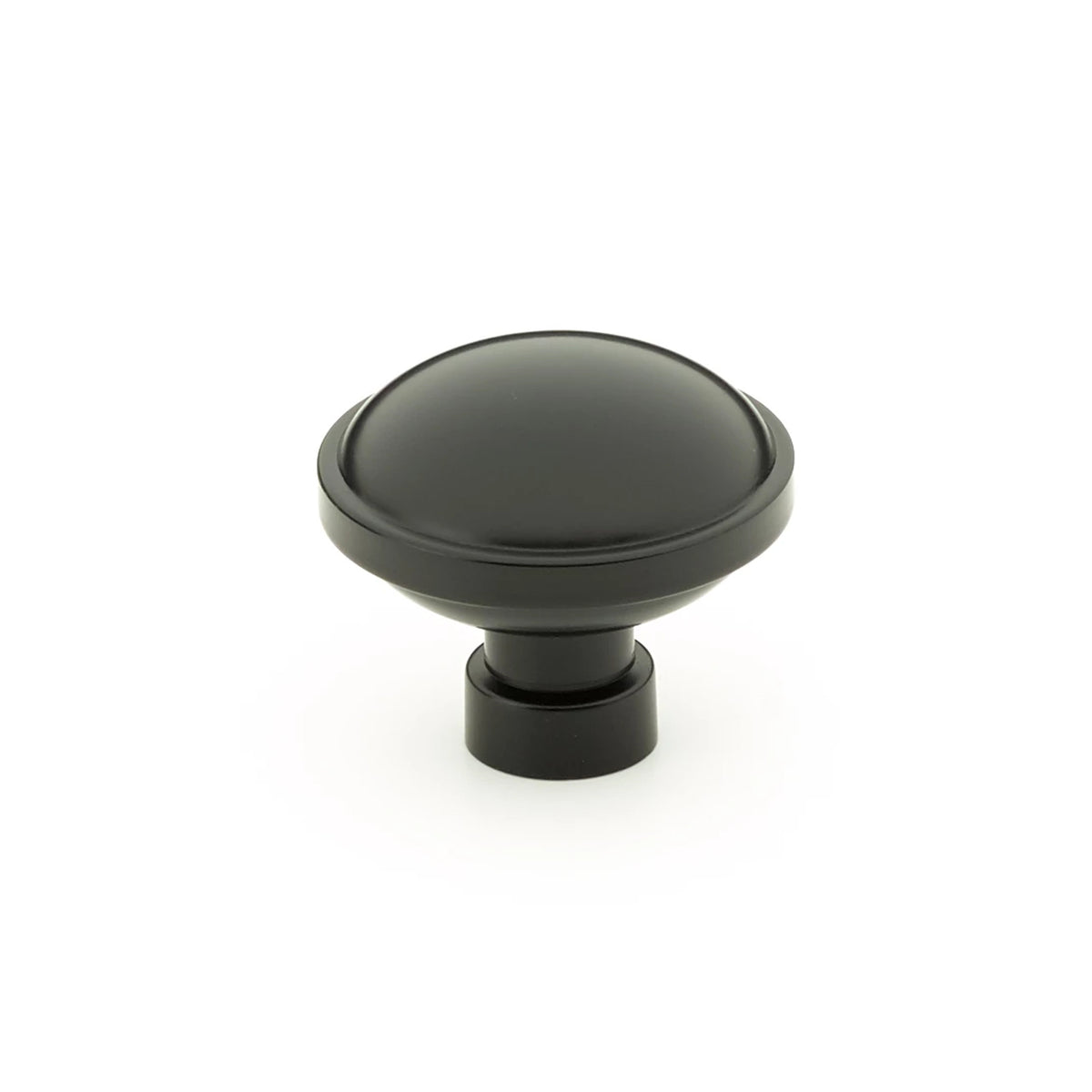 Emtek Brandt Cabinet Knob Flat Black 1 ¾ inch