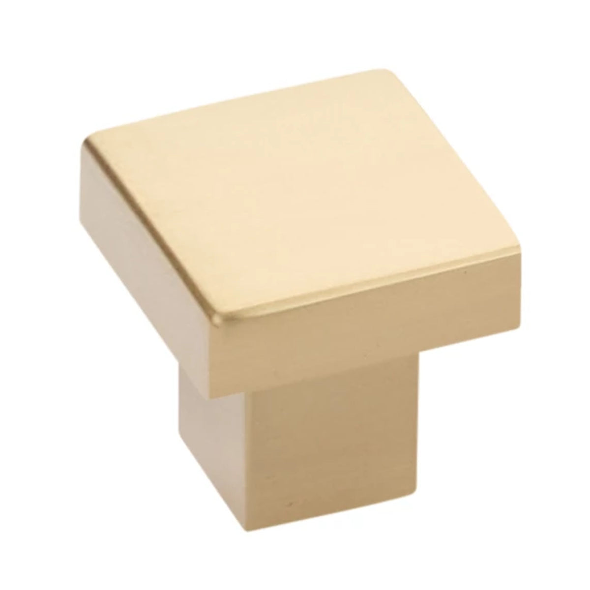 Emtek Hunter 1-1/4-inch cabinet knob in Satin Brass