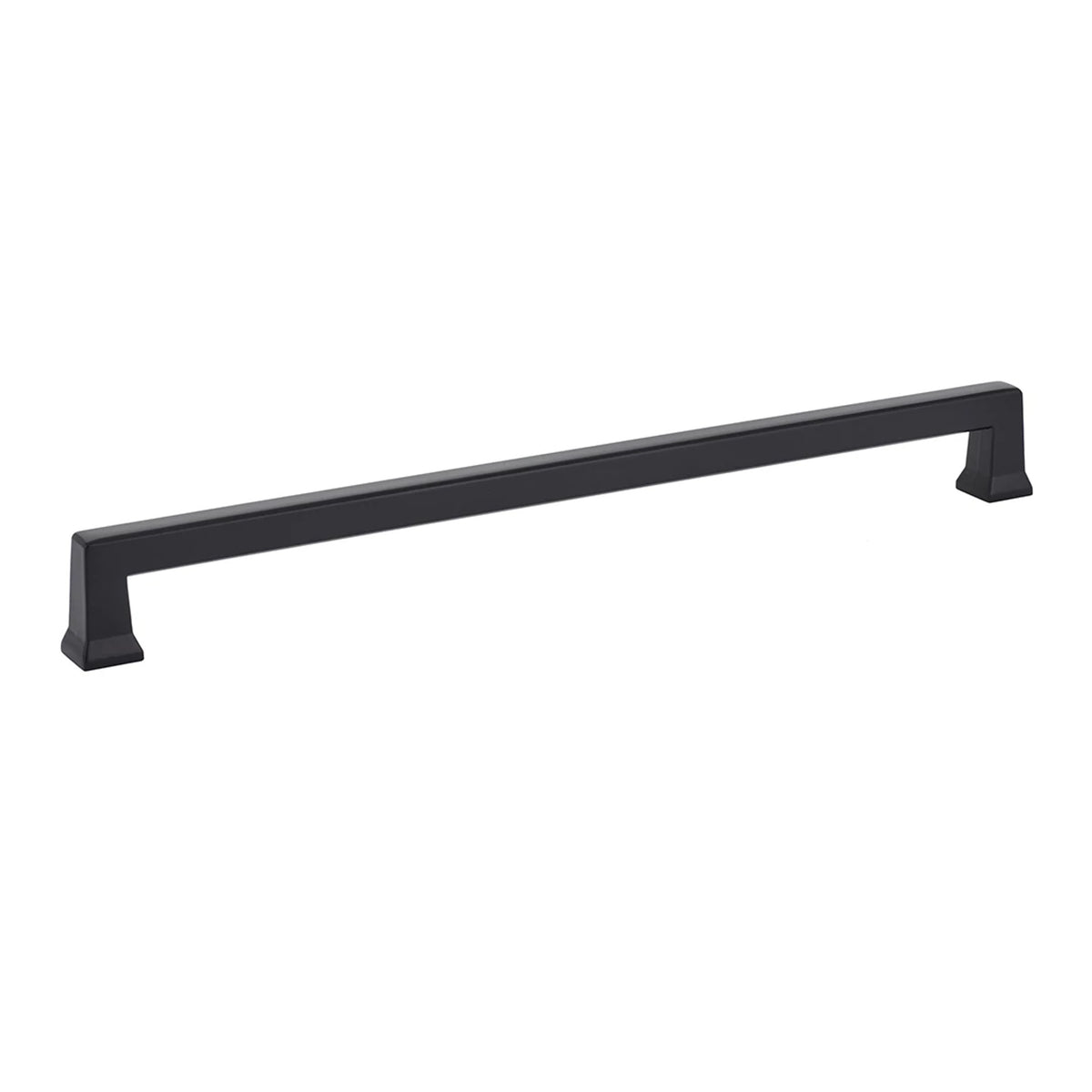 Emtek Alexander 10 in. cabinet pull – Flat Black – 86485US19