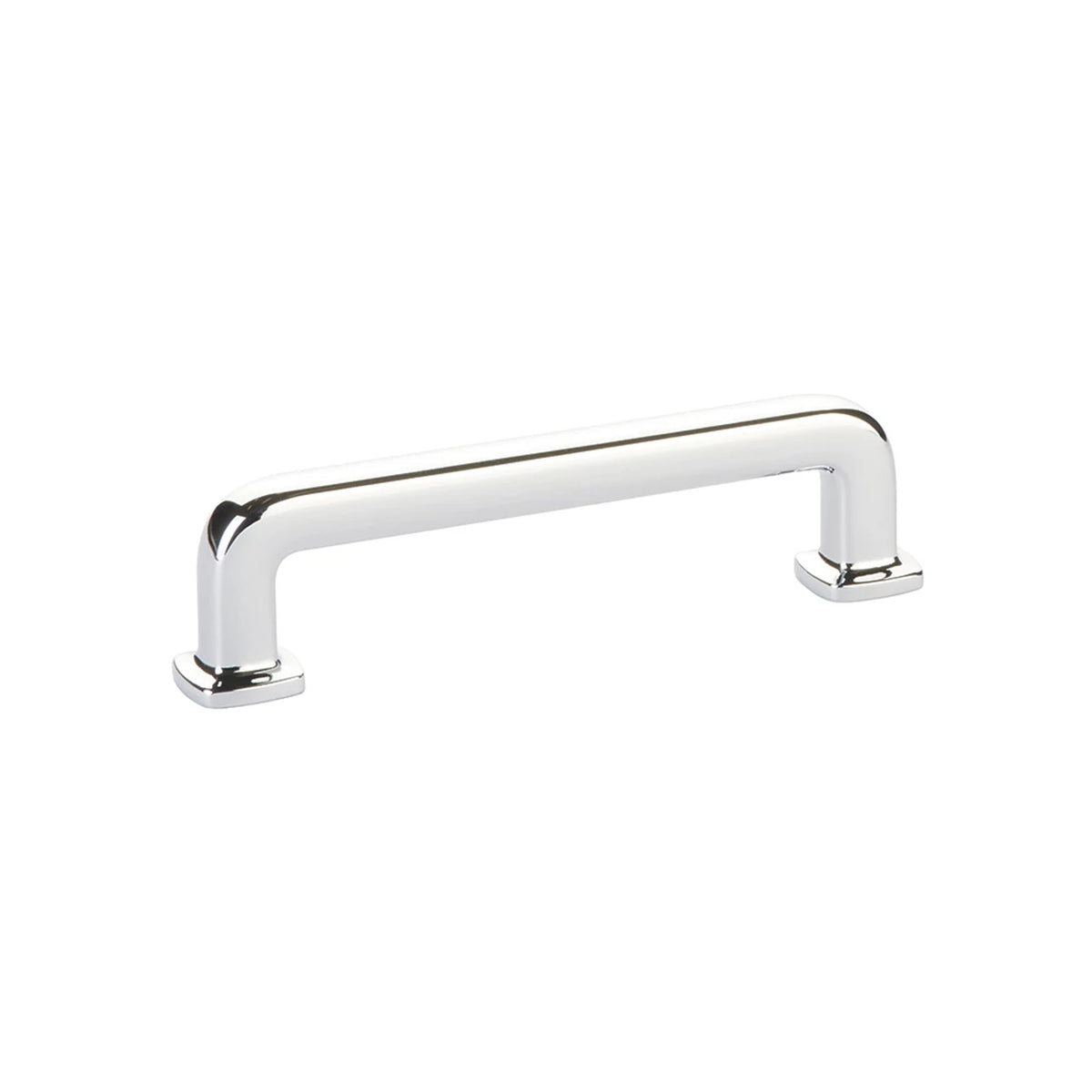 Emtek Westridge 4 in. center-to-center cabinet pull in Polished Chrome (86634US26)