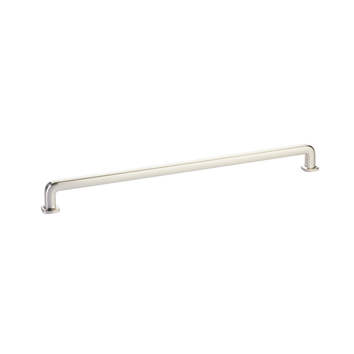 Emtek Westridge 12 in. center-to-center cabinet pull in Satin Nickel (86639US15)