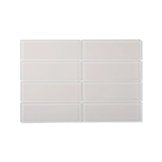 DOVE MATTE GLASS COLLECTION - QUICK SHIP