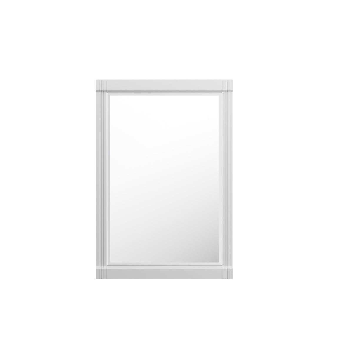 James Martin Vanities Bellshire 26" Mirror – Bright White – 660-M26-BW