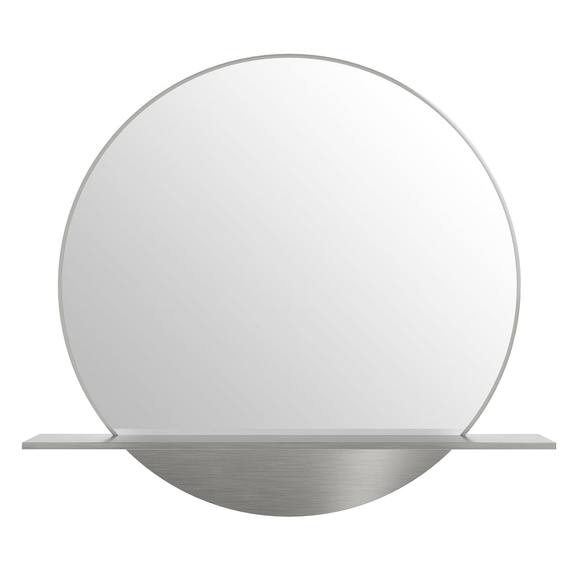 James Martin Vanities Platform 24" Mirror – Brushed Nickel – 909-M24-BNK