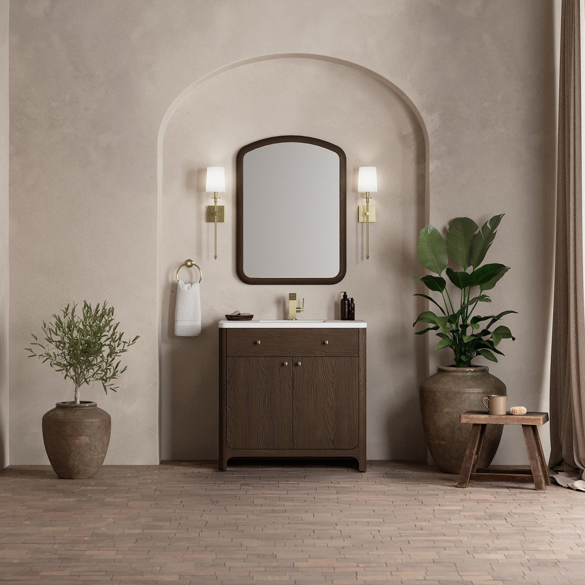 James Martin Vanities Gracyn 36-inch Single Vanity Cabinet - Sable