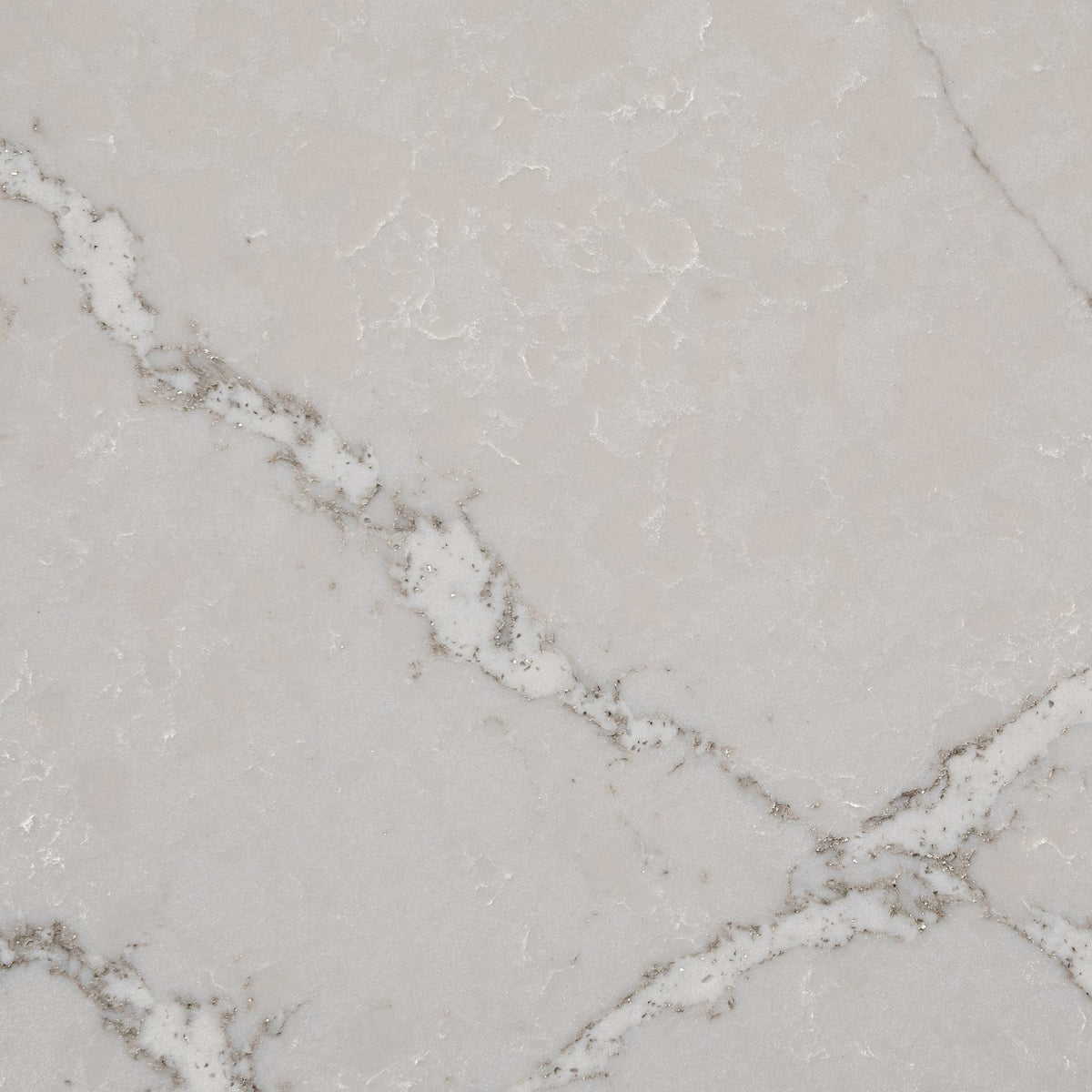 James Martin Physical Finish Sample - Victorian Silver Silestone
