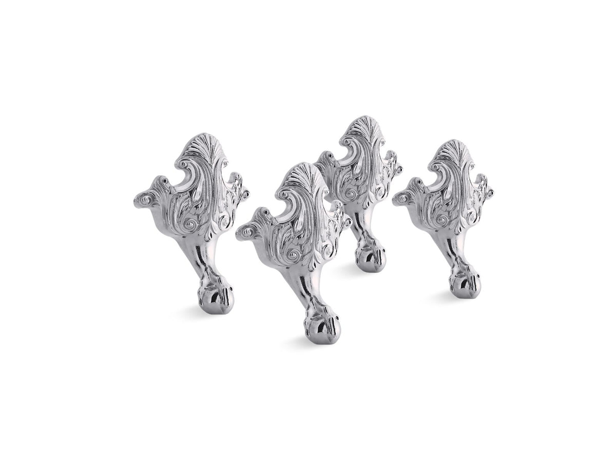 Kohler Iron Works® Historic™ Ball-and-claw feet – Polished Chrome – K-1103-CP