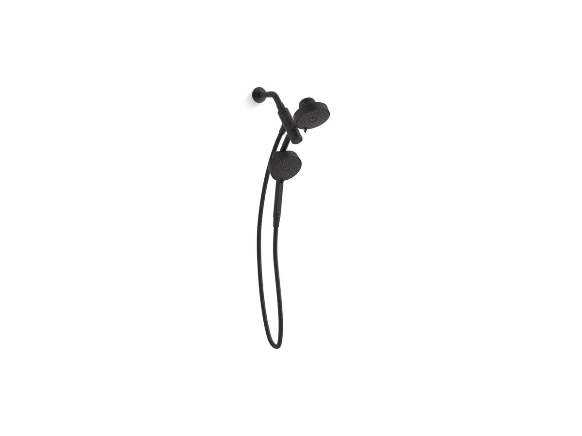 Kohler Awaken 2-in-1 Shower Combo Kit, 1.75 GPM | K-23218-G – Matte Black