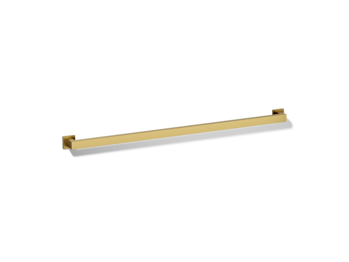 Kohler Square 36-Inch Grab Bar | K-23296 – Vibrant Brushed Moderne Brass