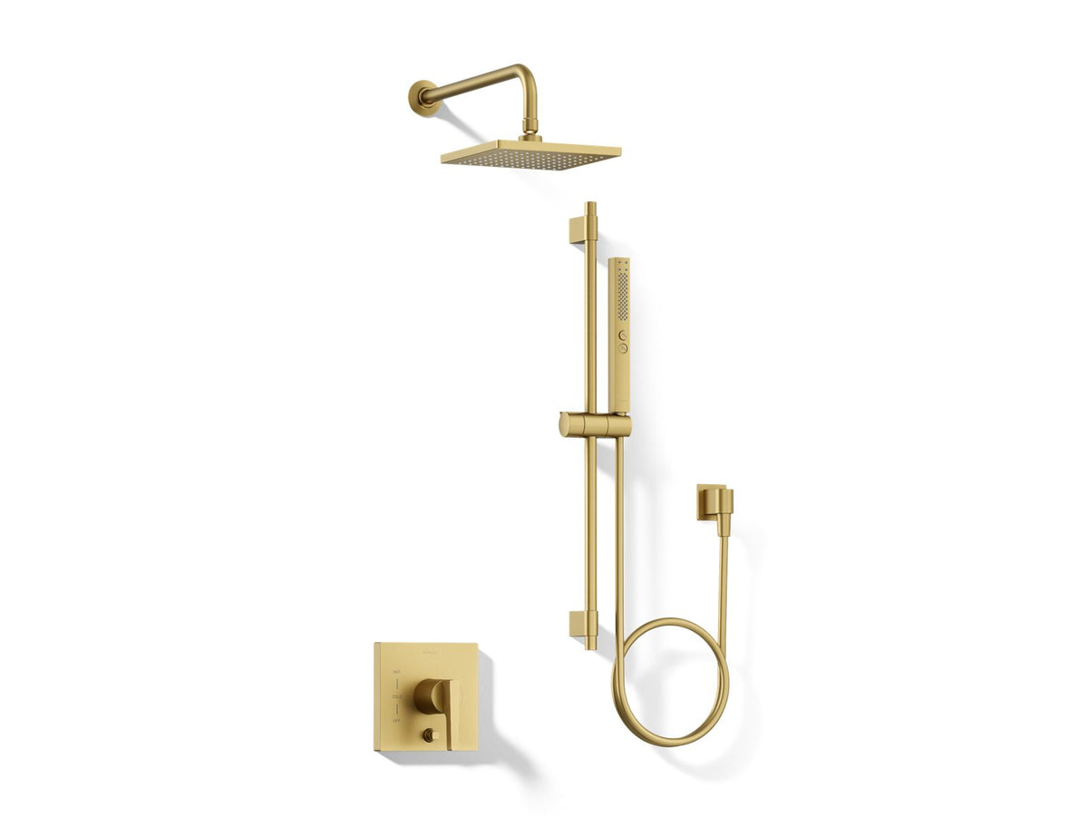 Kohler K-26273-Y Vibrant Brushed Moderne Brass
