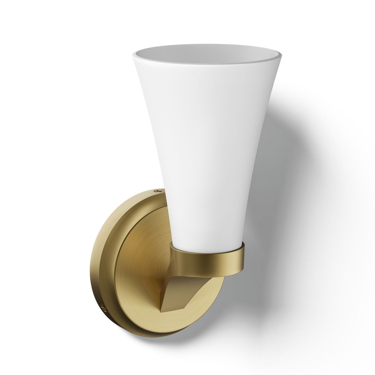 Kohler Simplice™ One-light sconce — Brushed Moderne Brass