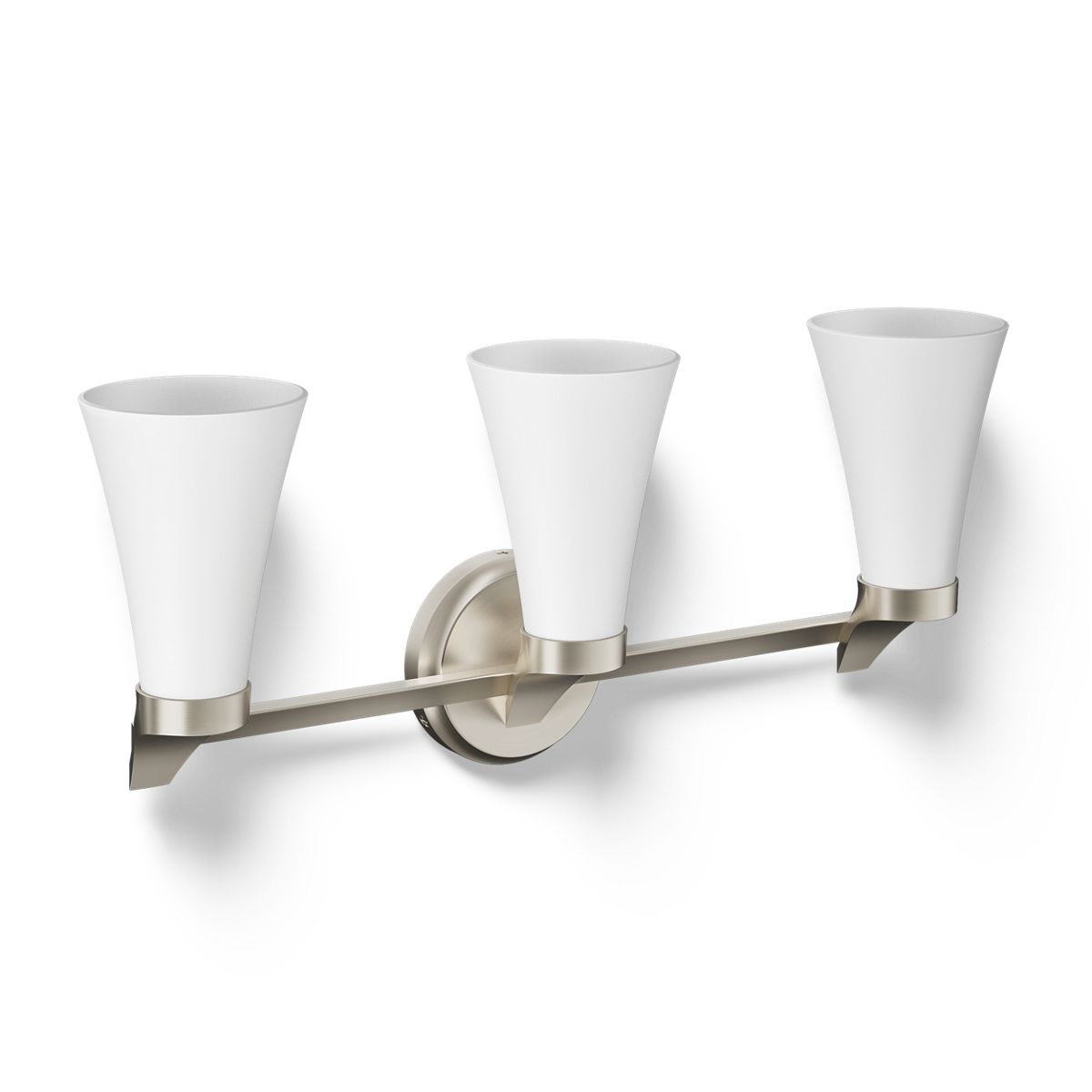 Kohler Simplice™ Three-light sconce — Brushed Nickel
