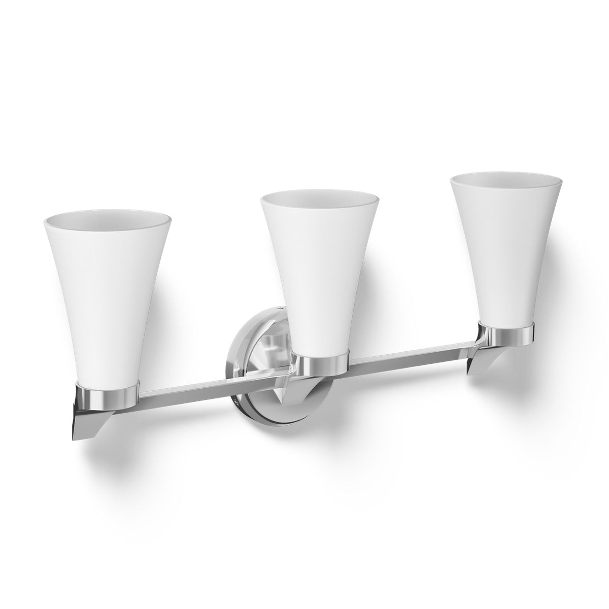 Kohler Simplice™ Three-light sconce — Polished Chrome