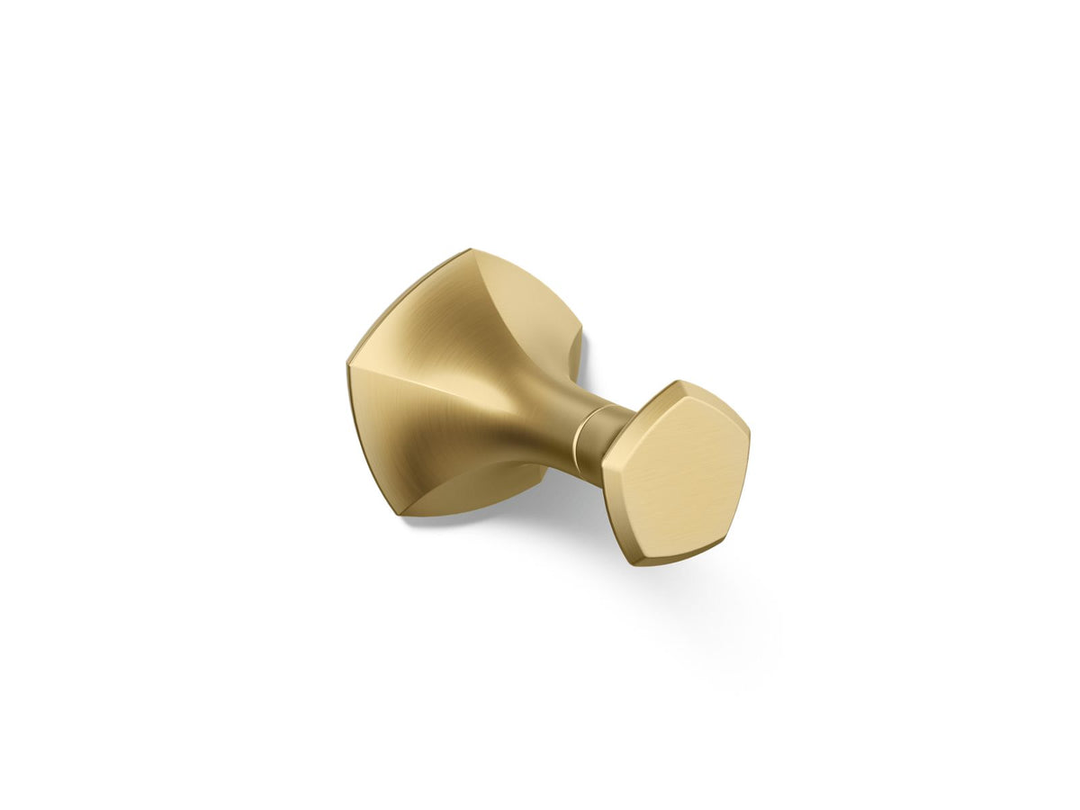 Kohler Occasion Robe Hook | K-27069 – Vibrant Brushed Moderne Brass