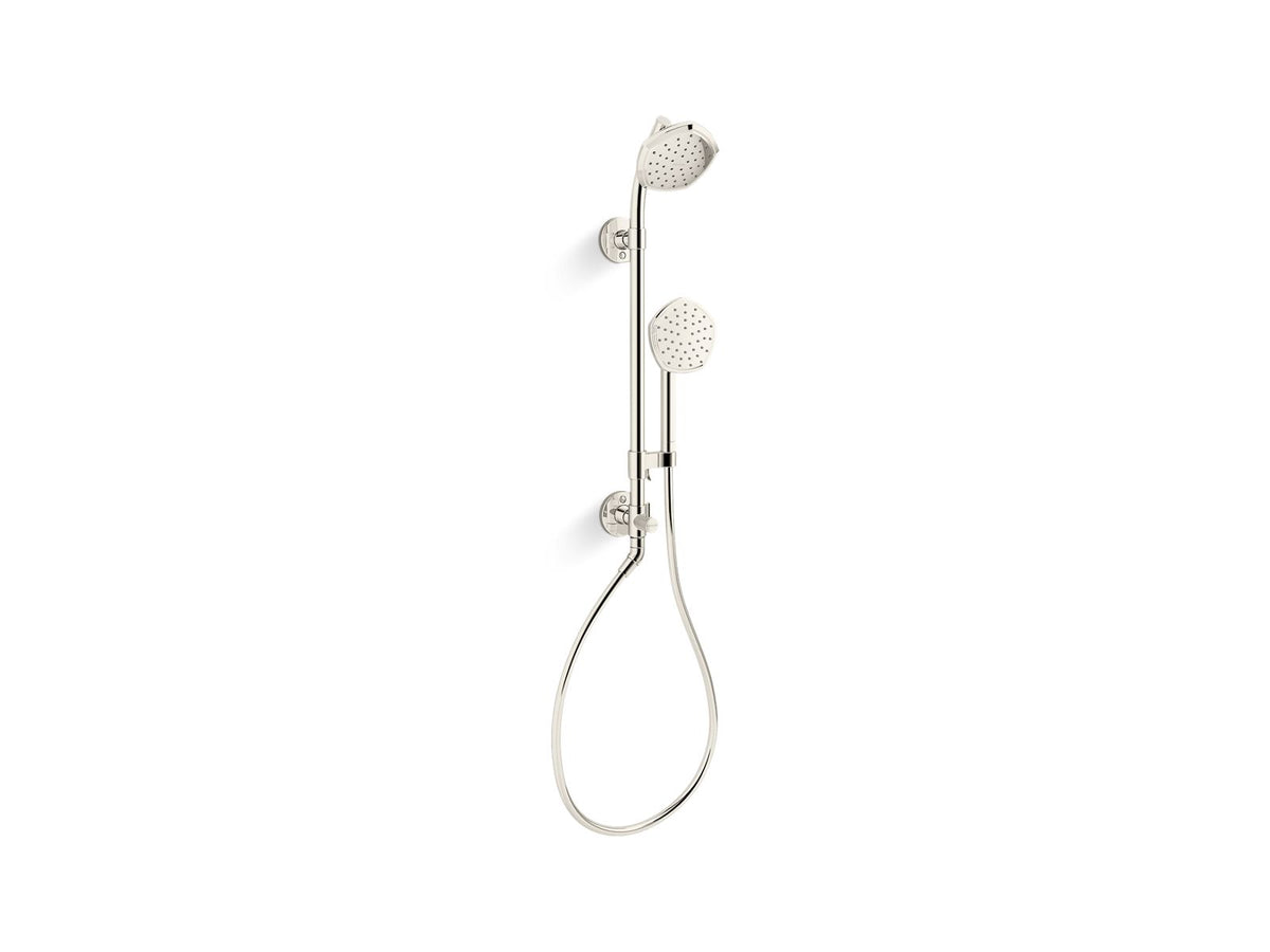 Kohler Occasion HydroRail-S Shower Column Kit, 1.75 GPM | K-27119-G – Vibrant Polished Nickel