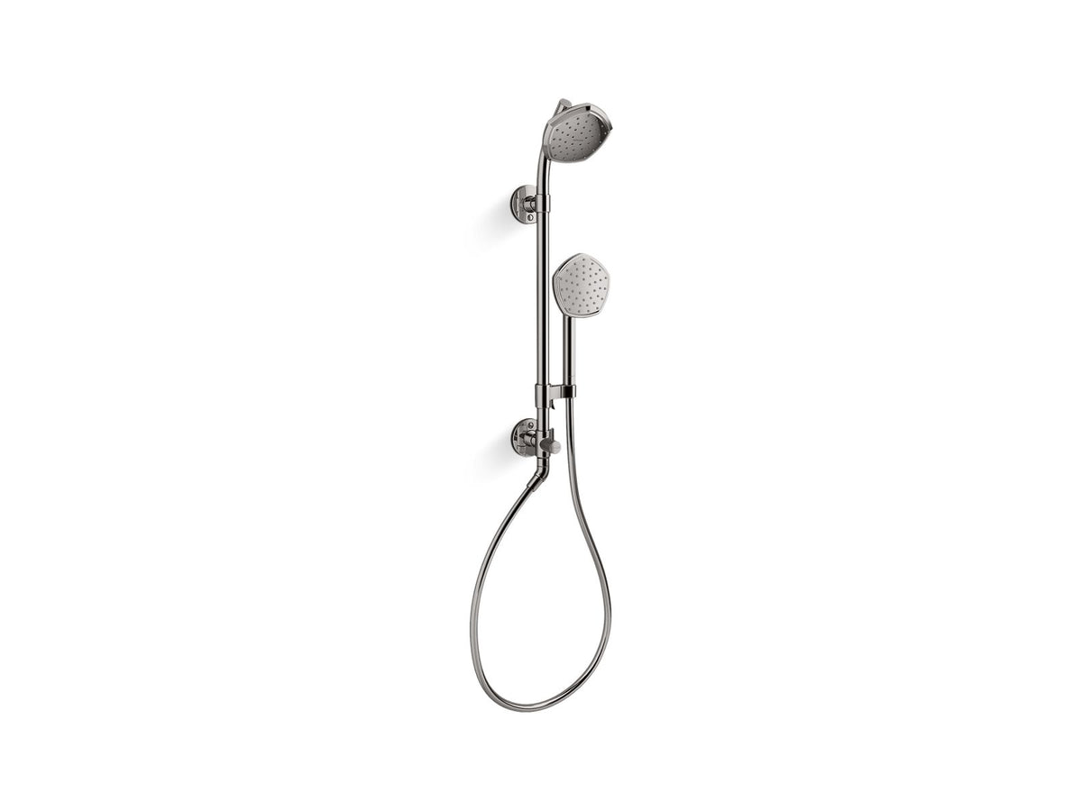 Kohler Occasion HydroRail-S Shower Column Kit, 1.75 GPM | K-27119-G – Vibrant Titanium