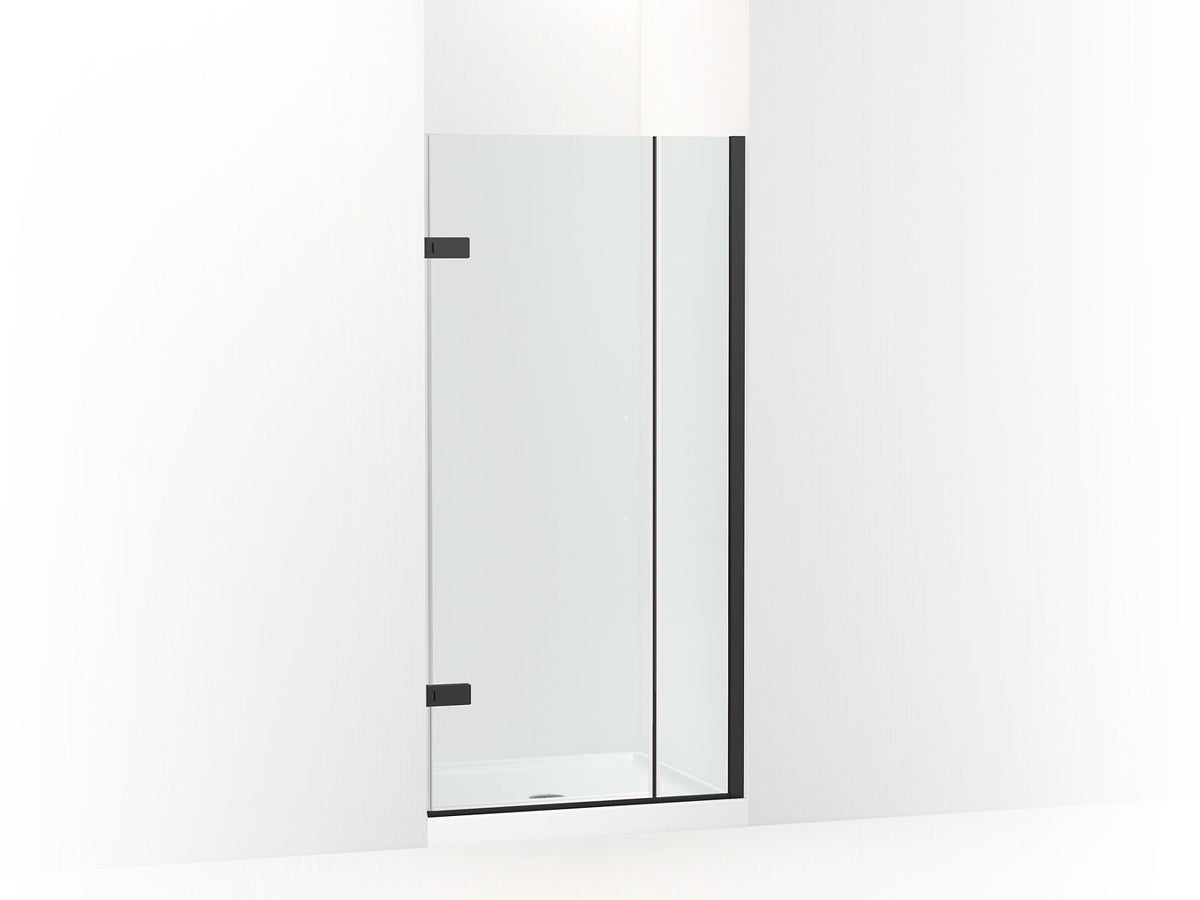 Kohler Composed 3/8-Inch Pivot Door Glass and Hardware, No Handle | K-27709-10L – Matte Black