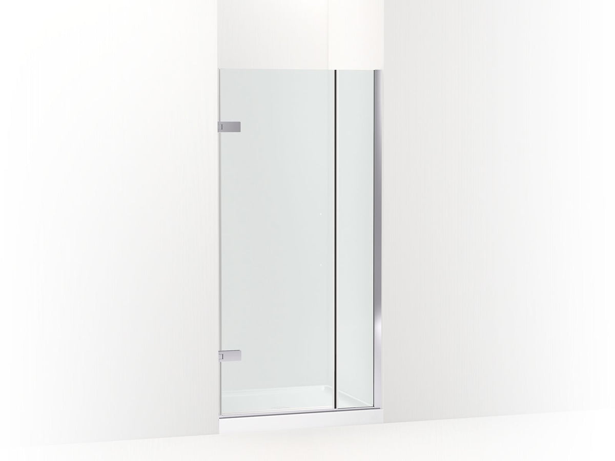 Kohler Composed 3/8-Inch Pivot Door Glass and Hardware, No Handle | K-27709-10L – Bright Polished Silver