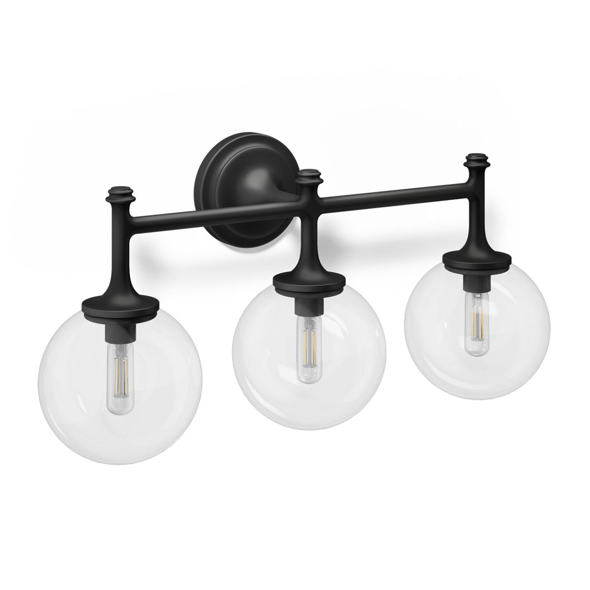 Kohler Bellera™ Three-light sconce — Matte Black
