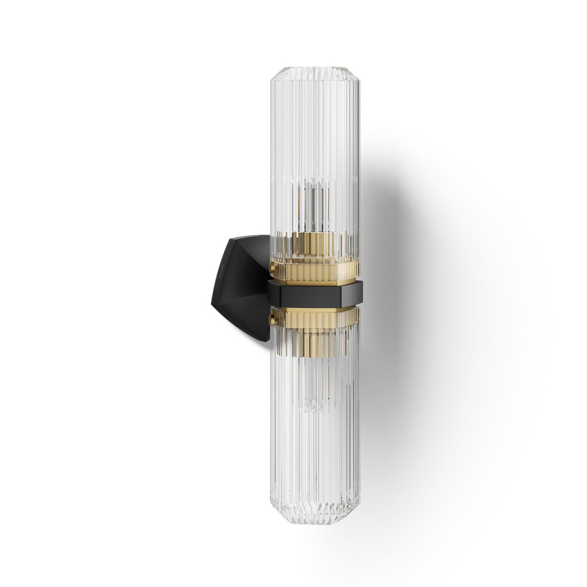 Kohler 31777-SC02 Black with Brass Trim