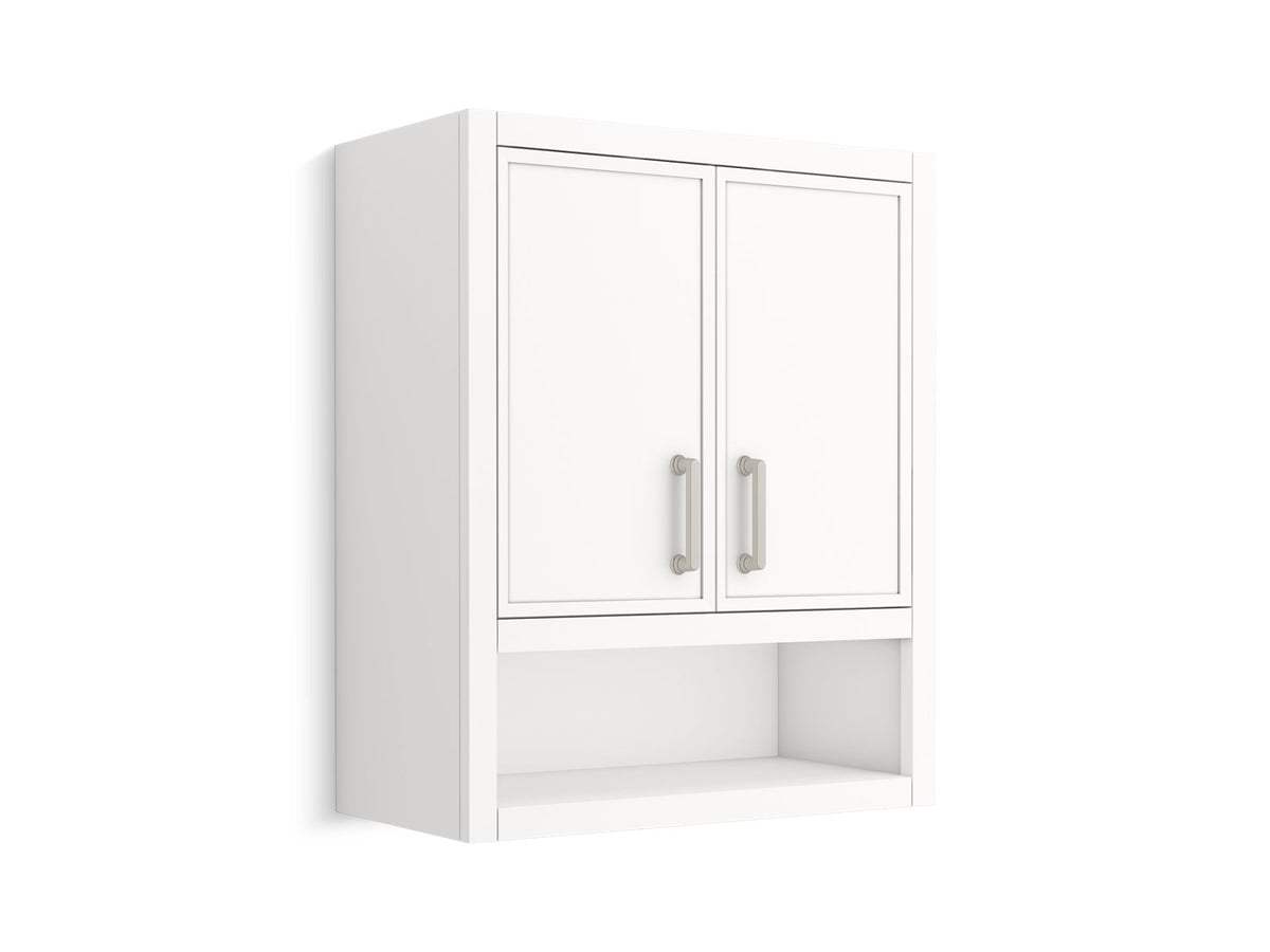 Kohler Winnow 24 x 28-Inch Wall Cabinet | K-33583-ASB – White