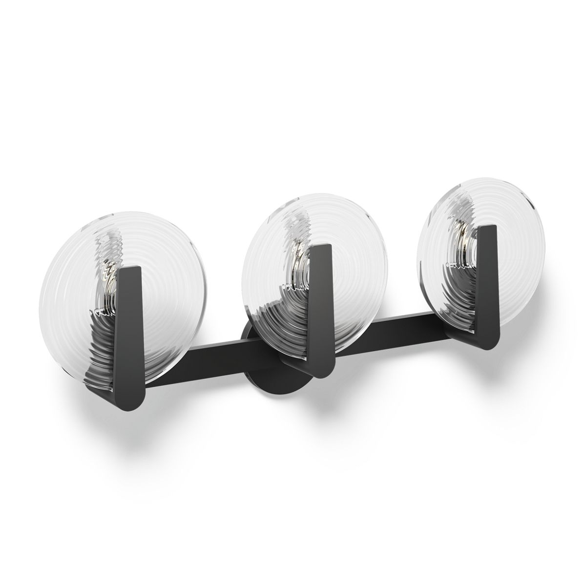 Kohler Hint® Three-light sconce — Matte Black