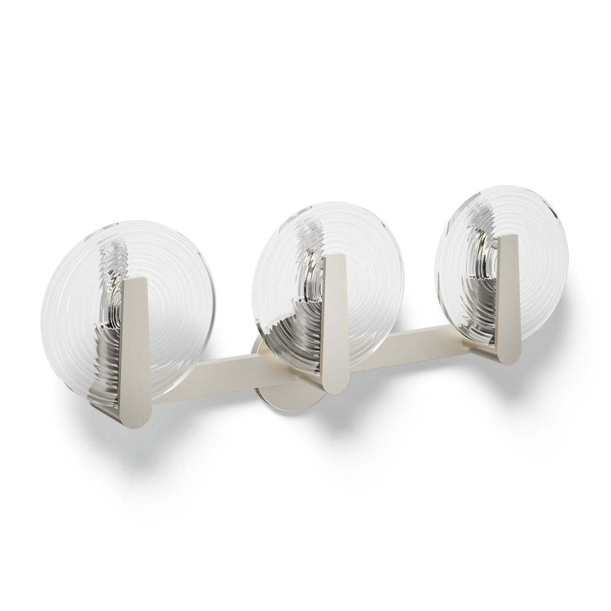 Kohler Hint® Three-light sconce — Brushed Nickel